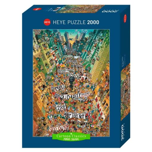 Puzzle 2000 pzs. DEGANO, Protest!