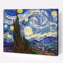 Paint by Number 40×50, NOCHE ESTRELLADA – Van Gogh